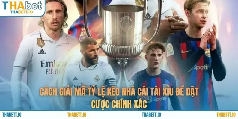 Cách giải mã tỷ lệ kèo nhà cái tài xỉu để đặt cược chính xác